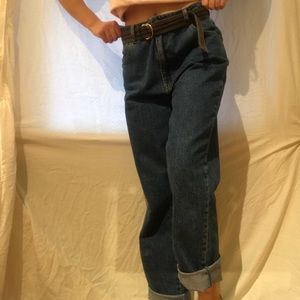 Rolla’s High Rise Straight Blue Jeans